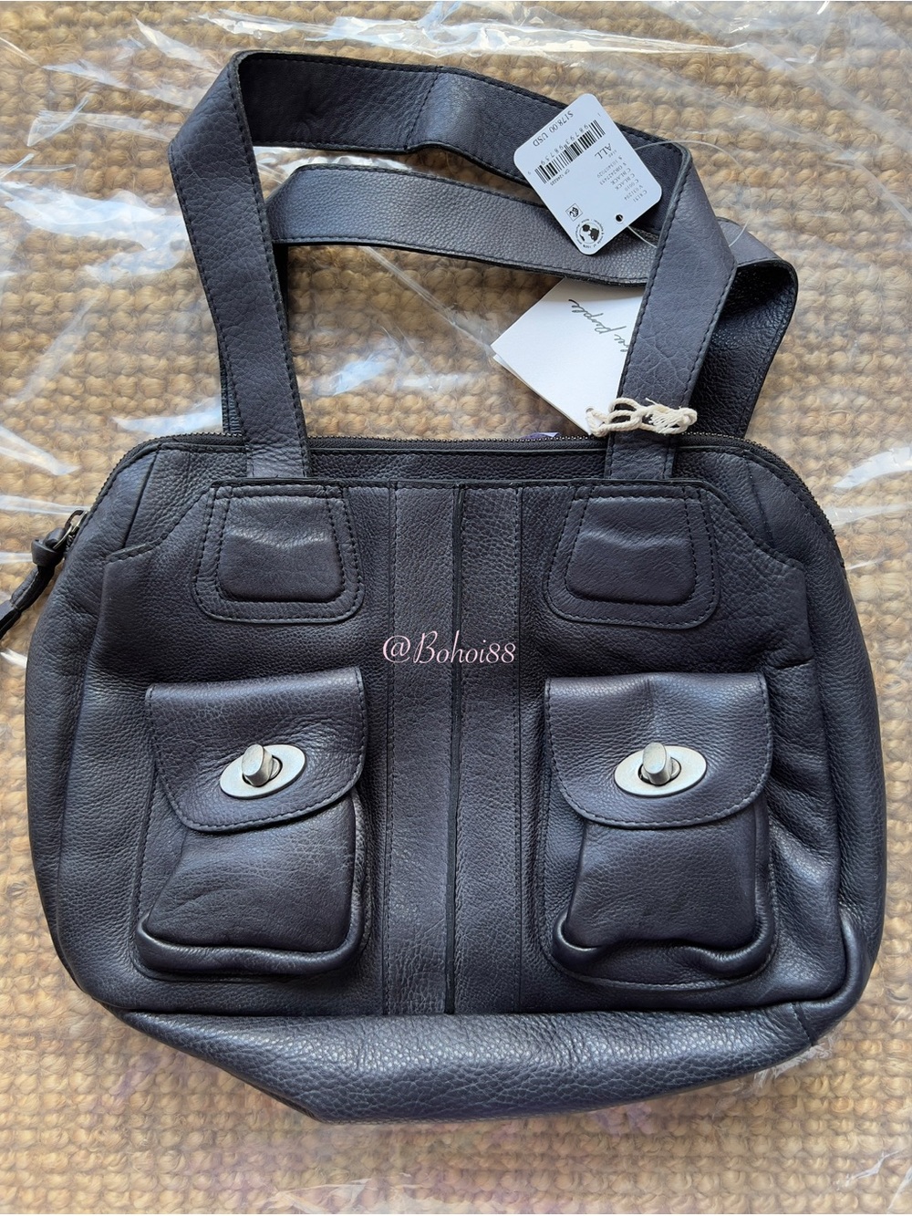 NEW Free People Billie Bowler Bag - Picture 9 of 13